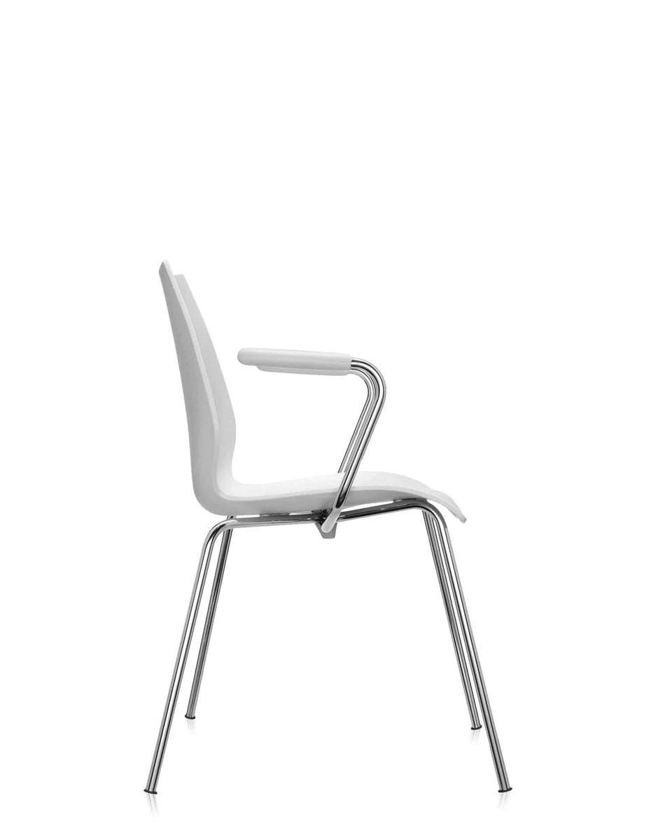 Sillón de Kartell Maui, zinc blanco