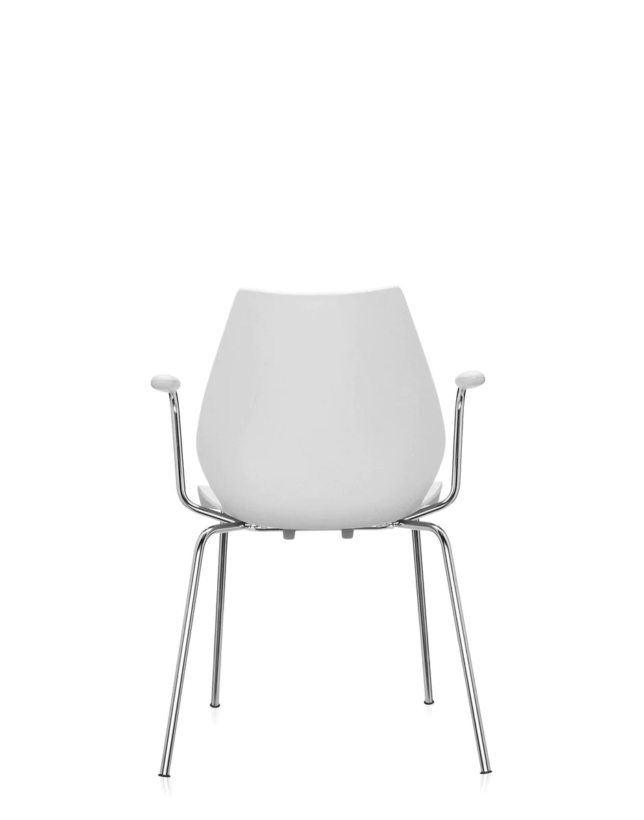 Fauteuil Kartell Maui, blanc zinc