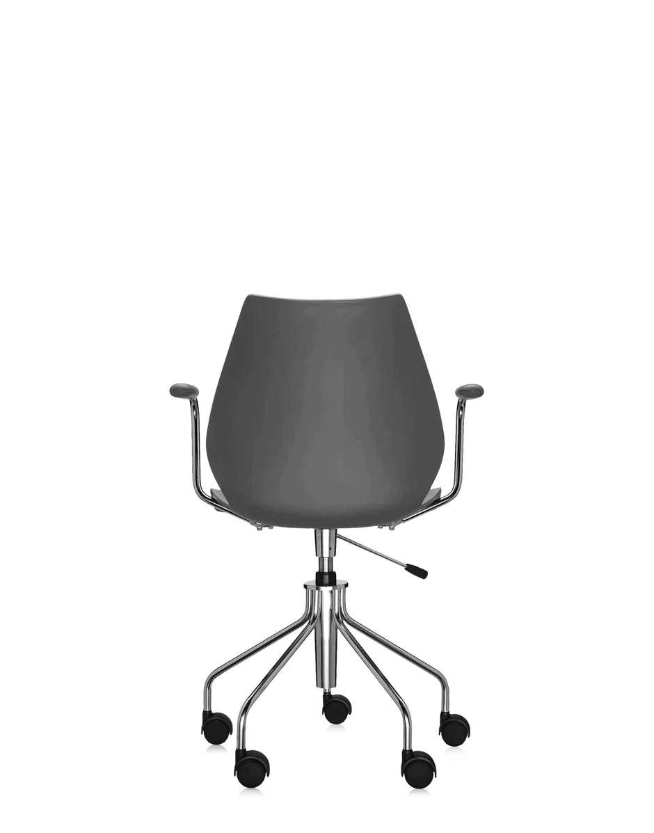 Kartell Maui Swivel fåtölj, kol