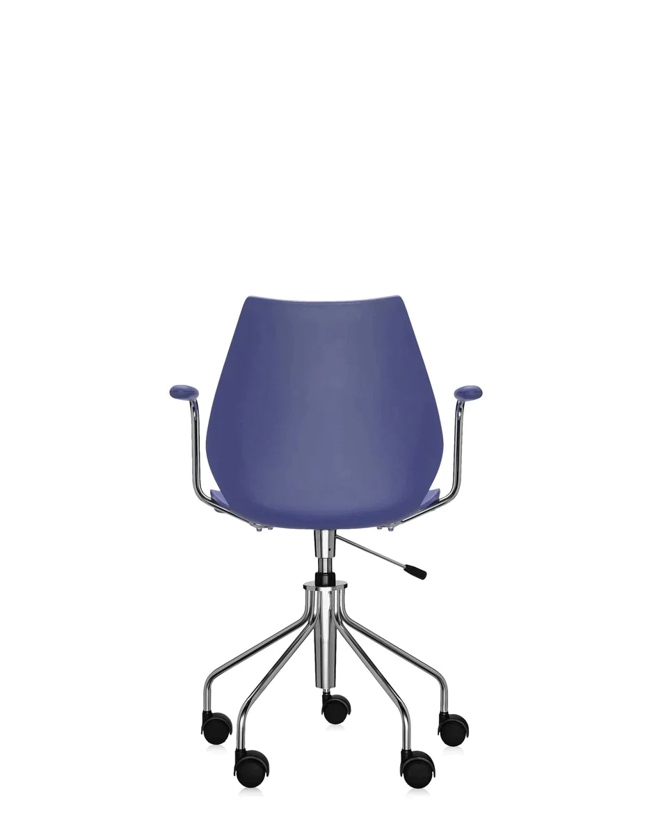 Kartell Maui Dreh Sessel, Marineblau