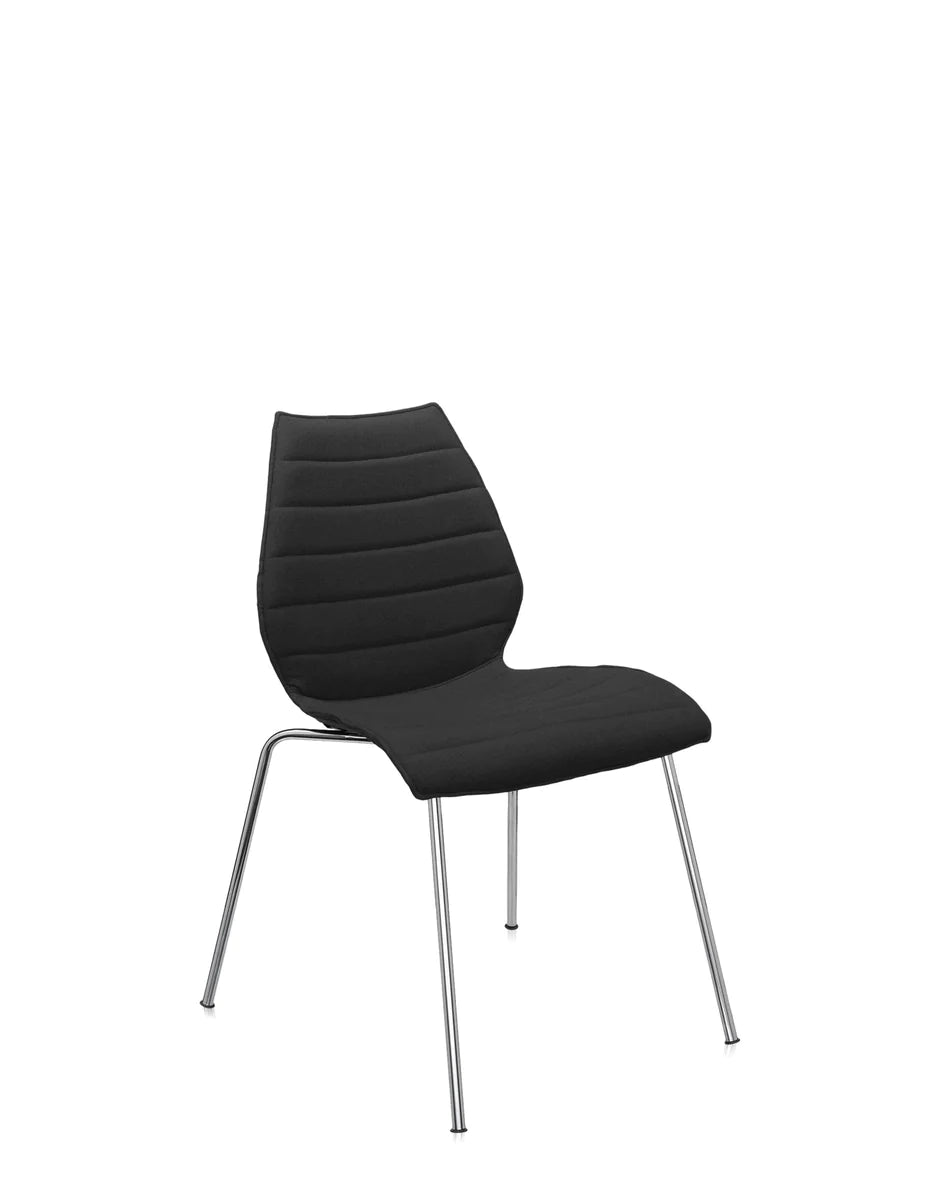 Kartell Maui Soft Trevira silla, negro