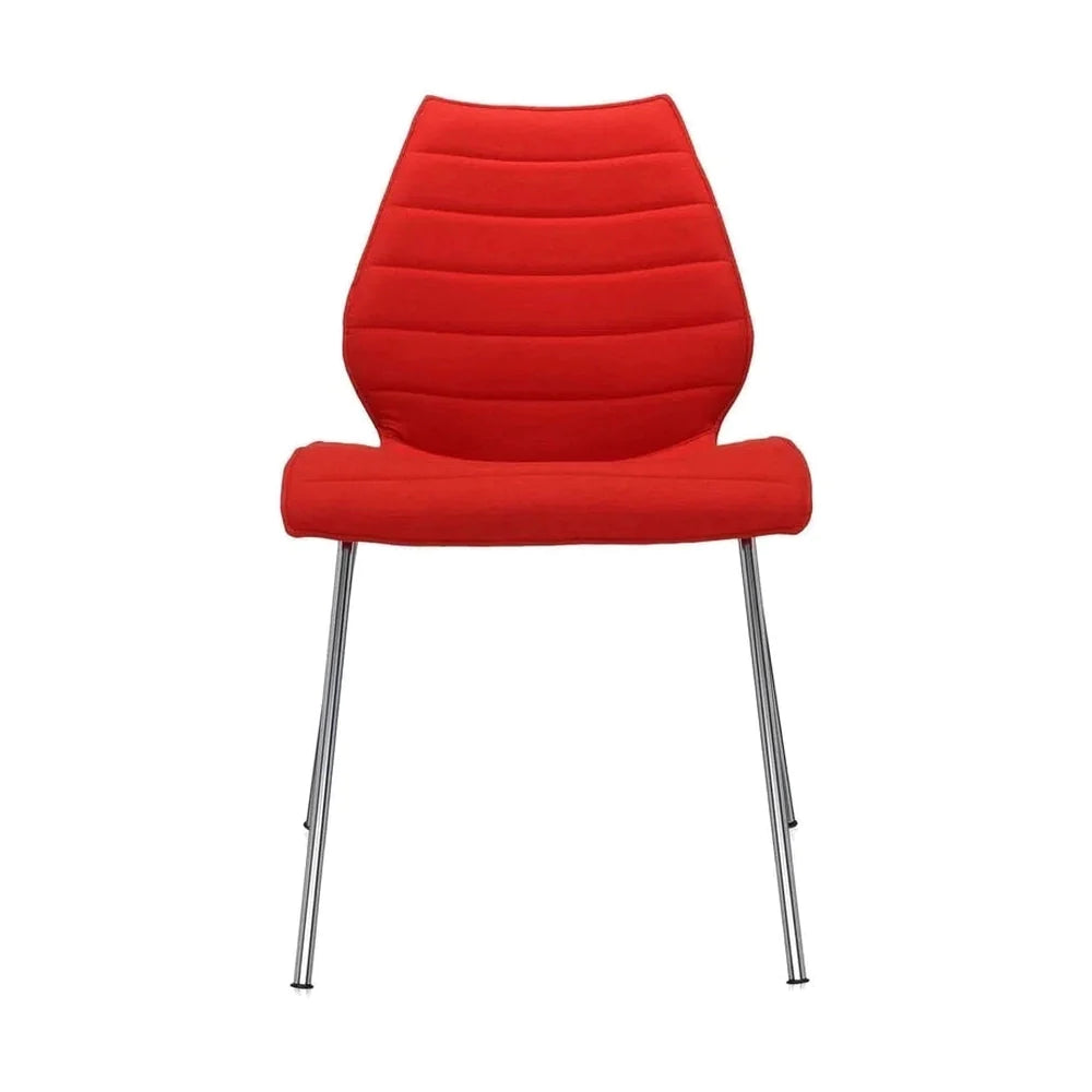 Kartell Maui Soft Trevira Stuhl, rot