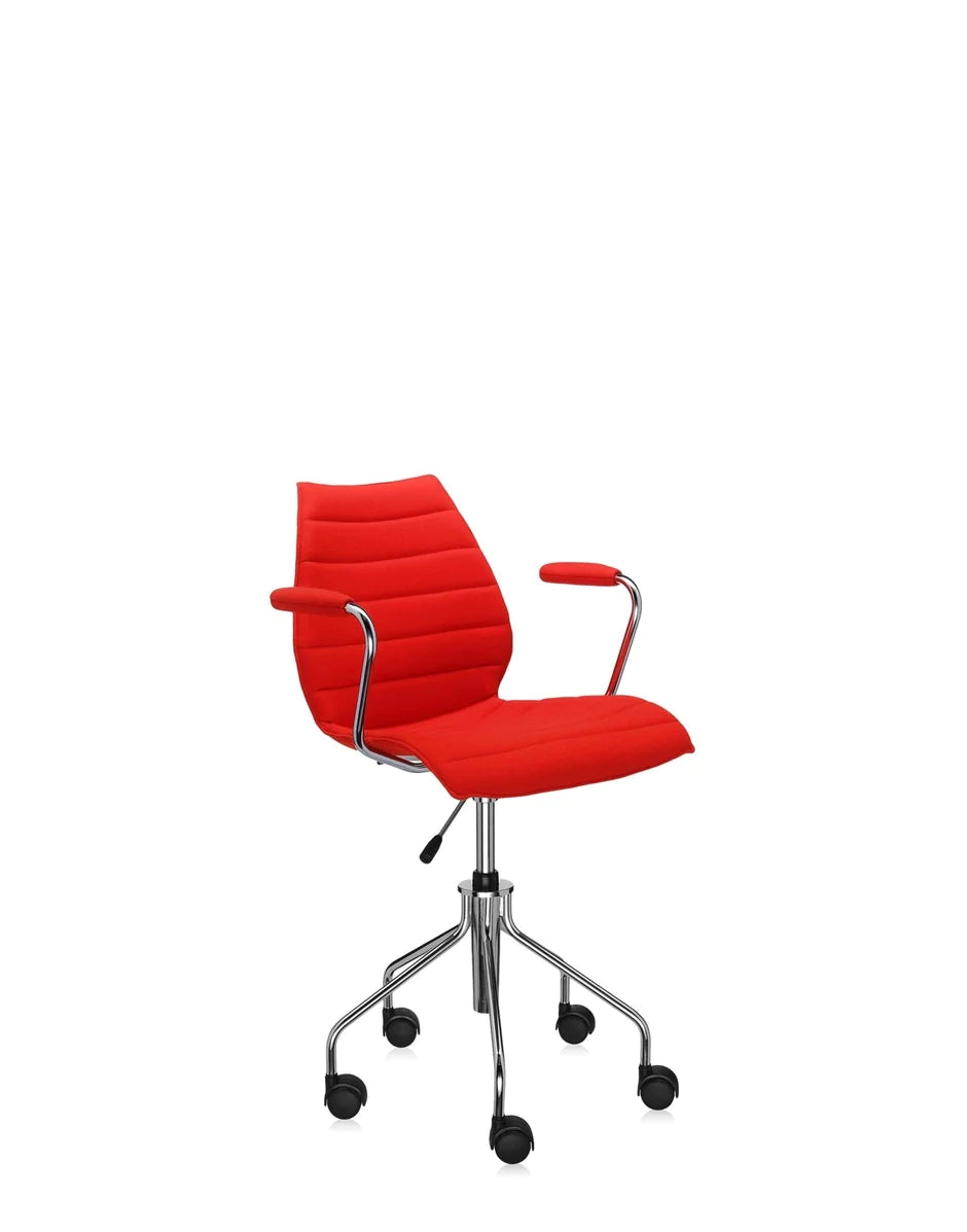 Kartell Maui Soft Trevira Armchair, Red