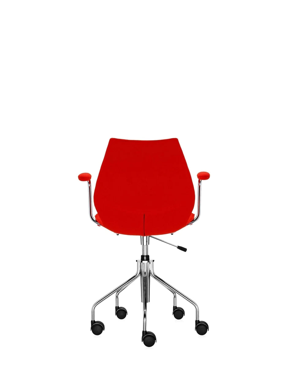 Fauteuil Kartell Maui Soft Trevira, rouge