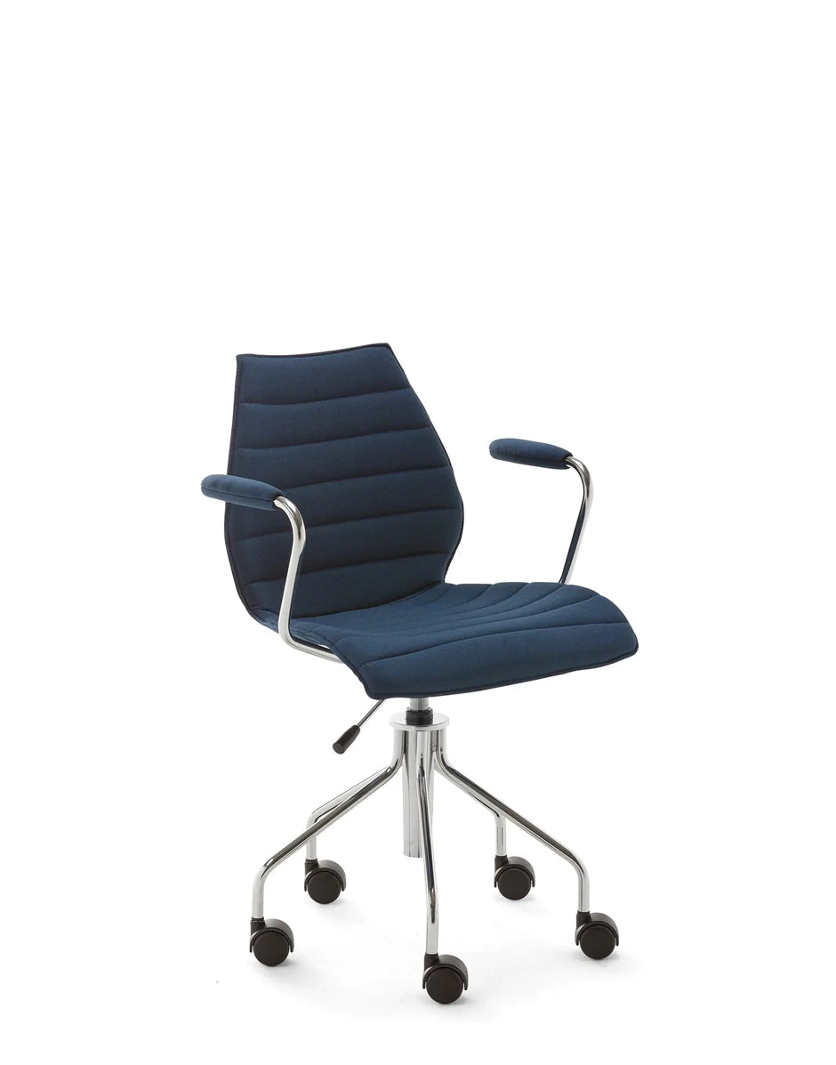 Fauteuil Kartell Maui Soft Noma, bleu