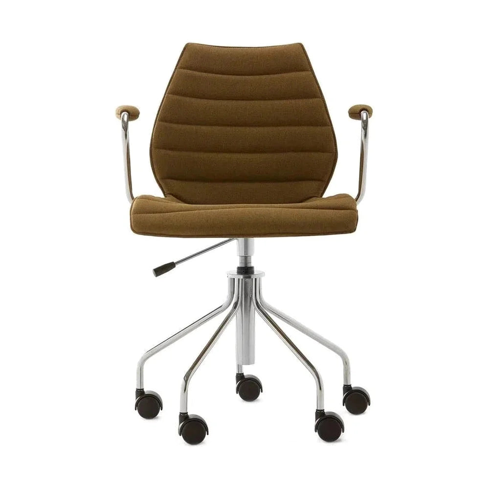 Fauteuil Kartell Maui Soft Noma, moutarde