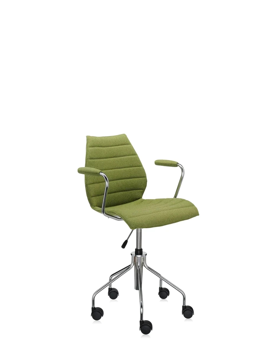 Kartell Maui Soft Trevira Armchair, Acid Green