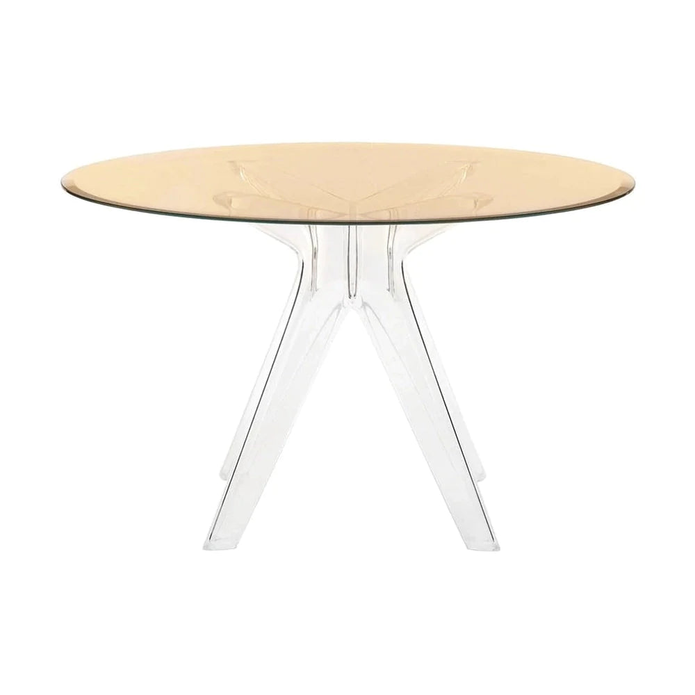 Kartell Sir Gio Table Redonda, Cristal/Bronce