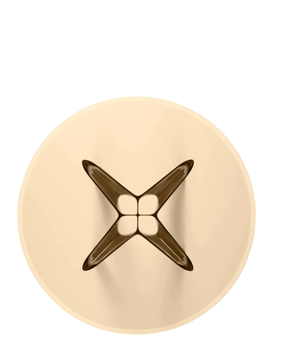 Kartell Sir Gio Table Round, Fume/Bronze