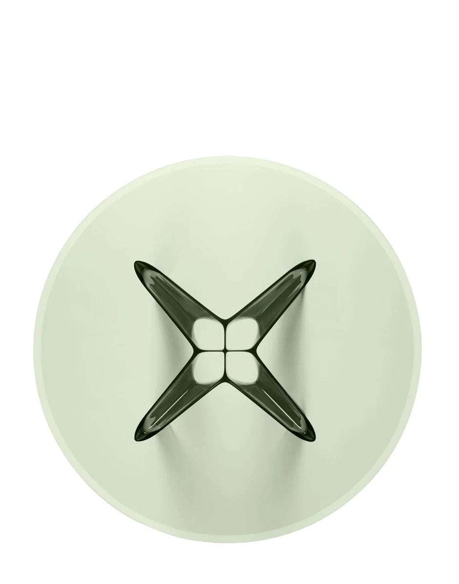 Kartell Sir Gio Table Ronda, humo/verde