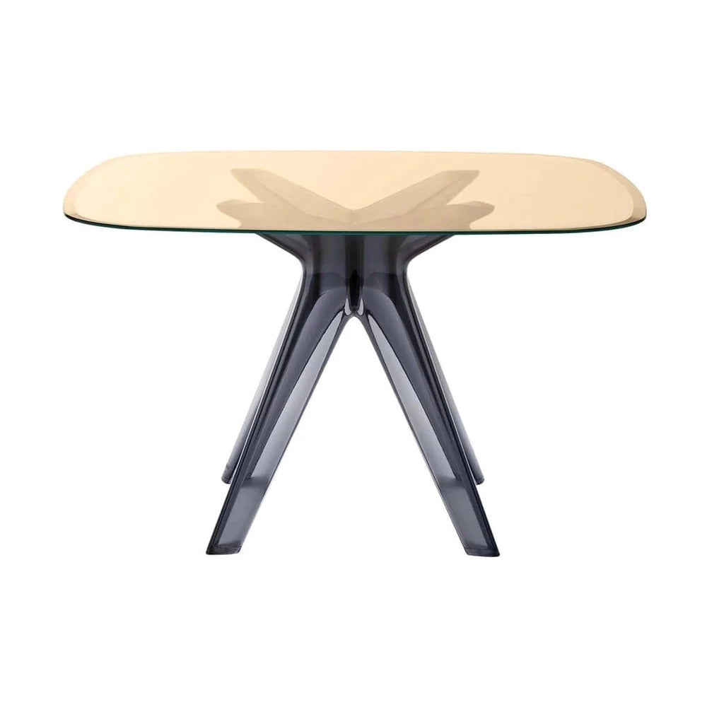 Kartell Sir Gio Table Square, humo/bronce