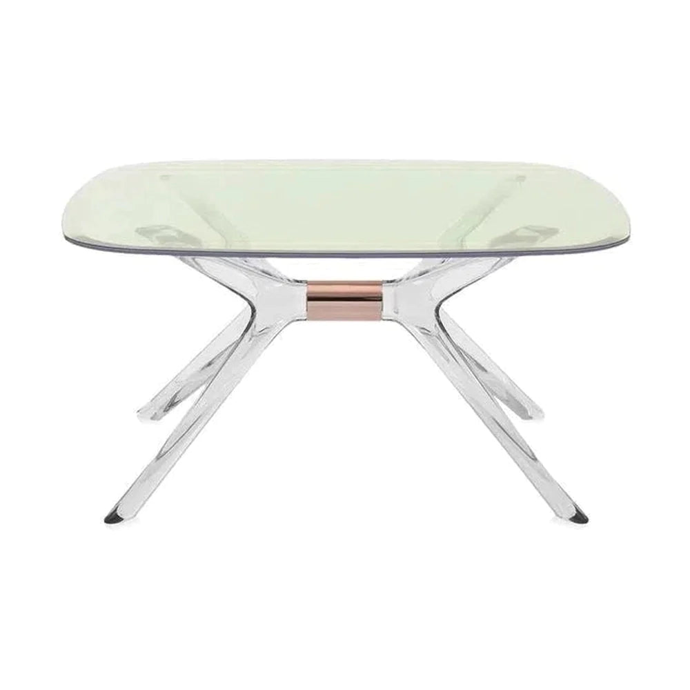 Kartell Blast Side Table Square, Bronze/Grün