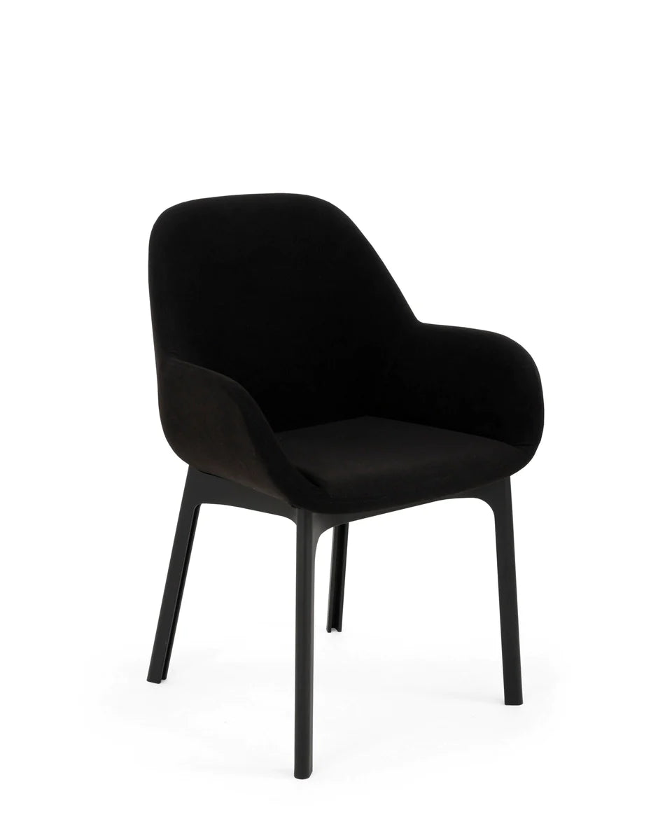 Kartell klatschen Aquaclean -Sessel, schwarz/