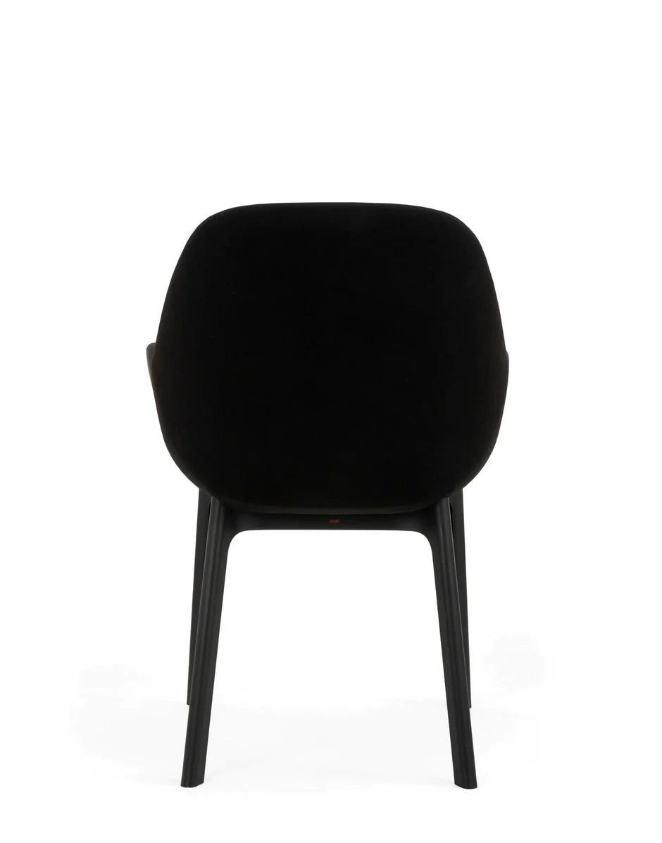 Fauteuil Kartell Clap Aquaclean, noir /