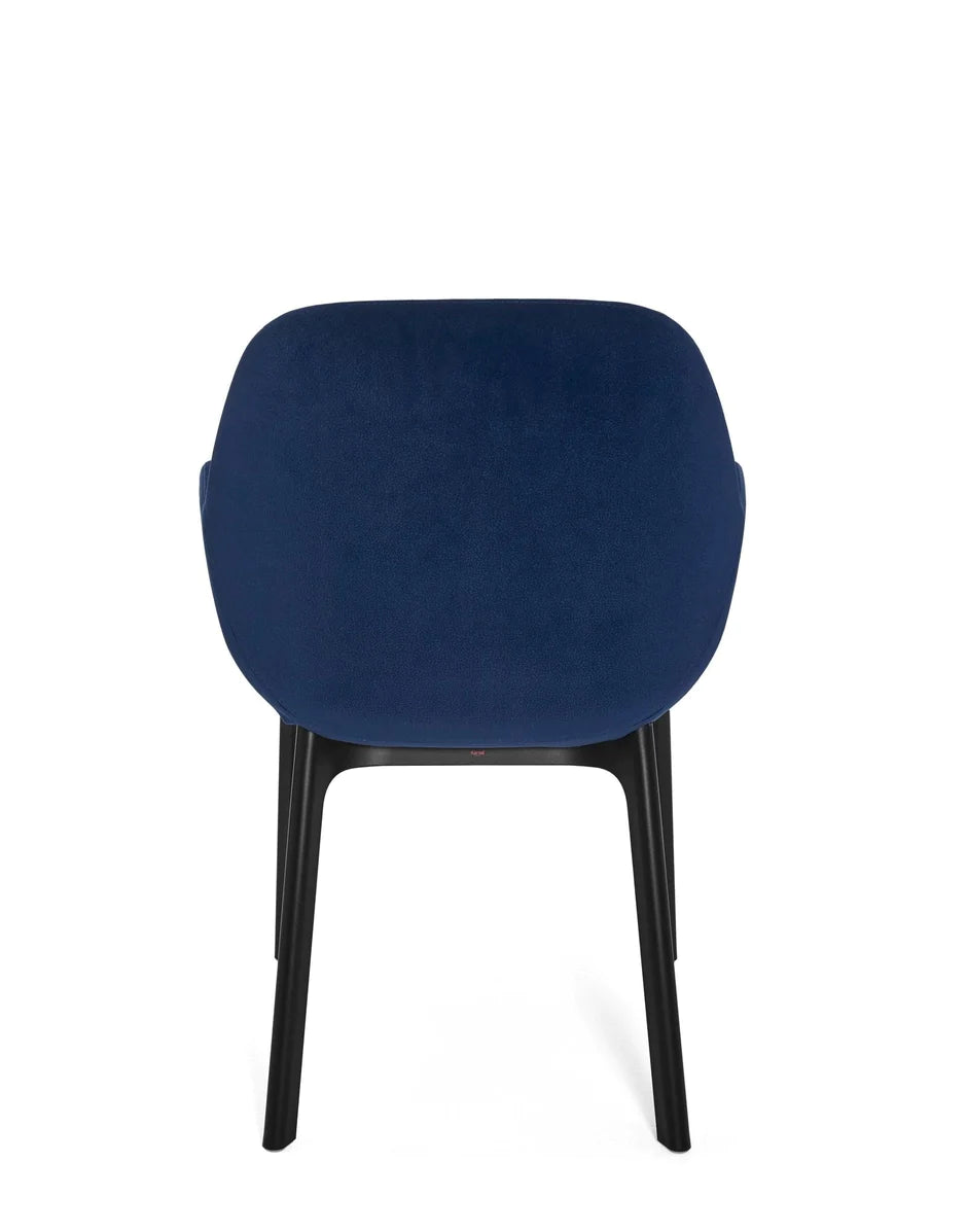 Kartell Clap Aquaclean Sessel, Schwarz/Blau