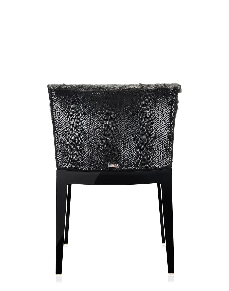 Kartell Mademoiselle Kravitz Sessel, schwarz/grau