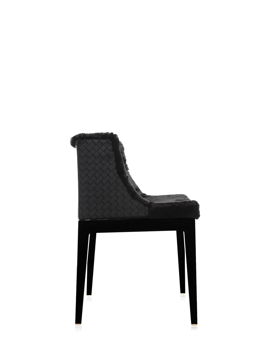 Kartell Mademoiselle Kravitz fåtölj, svart/svart