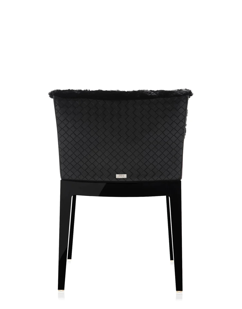 Kartell Mademoiselle Kravitz fåtölj, svart/svart