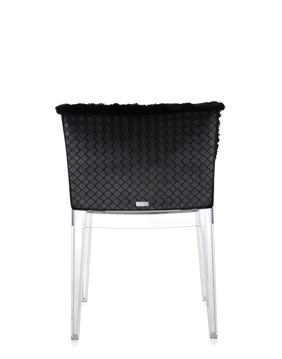 Kartell Mademoiselle Kravitz Sillón, Transparente/Negro