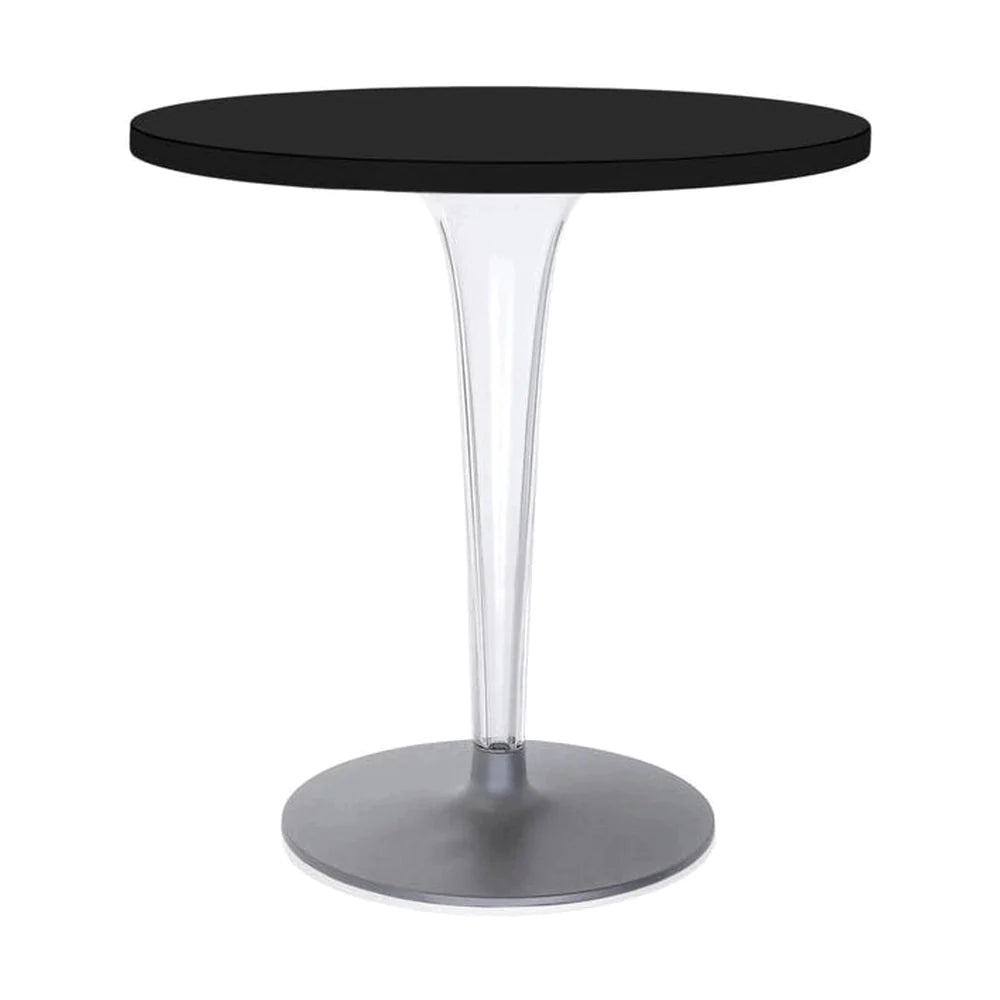 Kartell Top Top Top Round Outdoor med rund base ⌀70 cm, sort