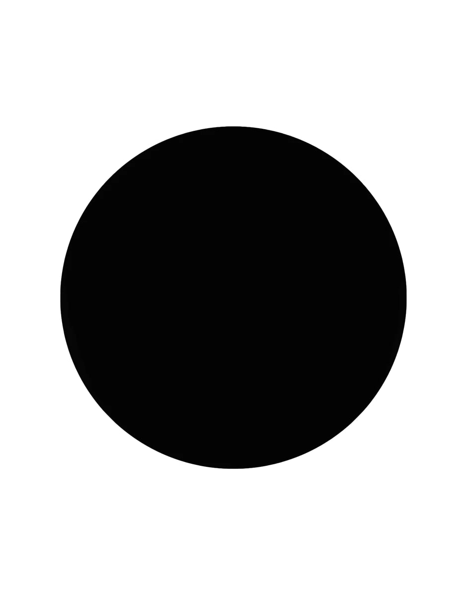 Top de la mesa superior Kartell con base redonda de 70x70 cm, negro