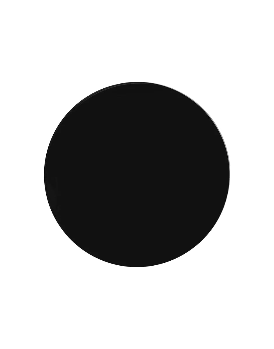 Mesa superior de Kartell Top con base cuadrada ⌀60 cm, negro