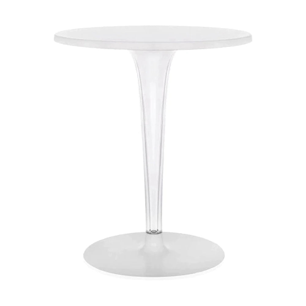 Kartell Top Top Table Per Dr. Yes Round With Round Base ⌀60 Cm, White