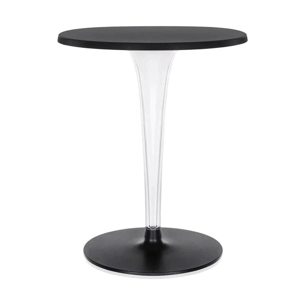 Kartell Top Top Table Per Dr. Yes Round With Round Base ⌀60 Cm, Black
