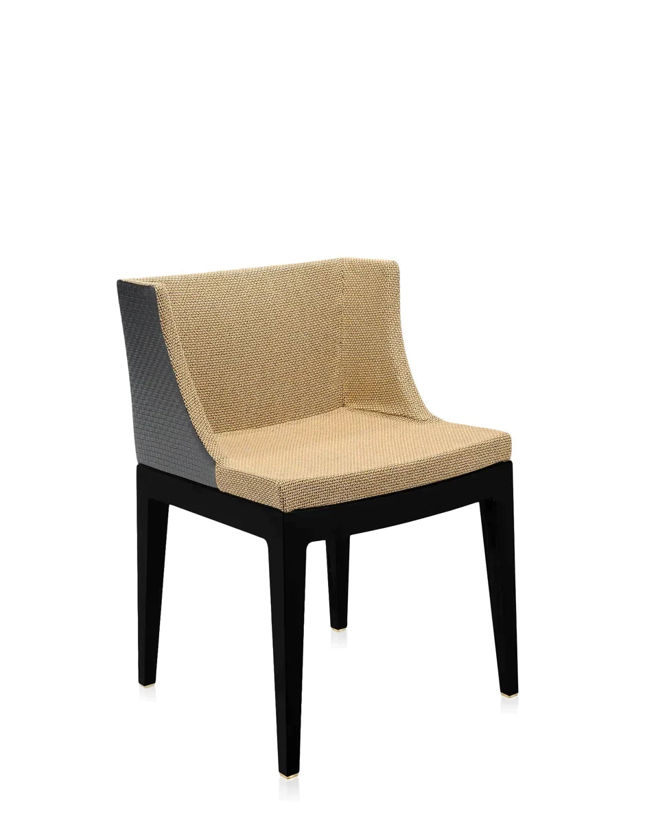 Fauteuil Kartell Mademoiselle Kravitz, noir / Raffia