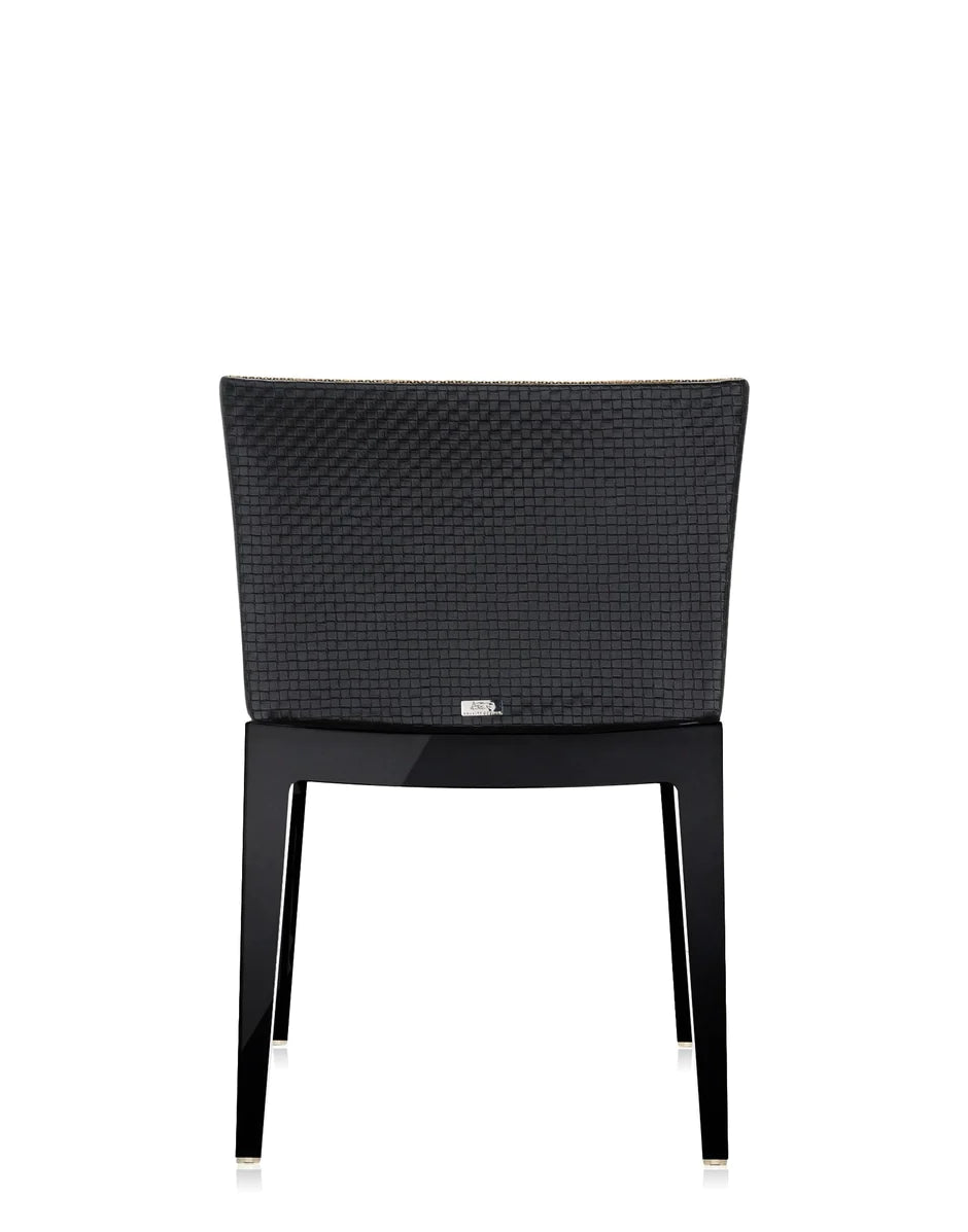 Kartell Mademoiselle Kravitz Armchair, Black/Raffia