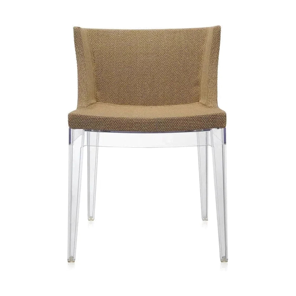 Kartell Mademoiselle Kravitz lænestol, gennemsigtig/raffia