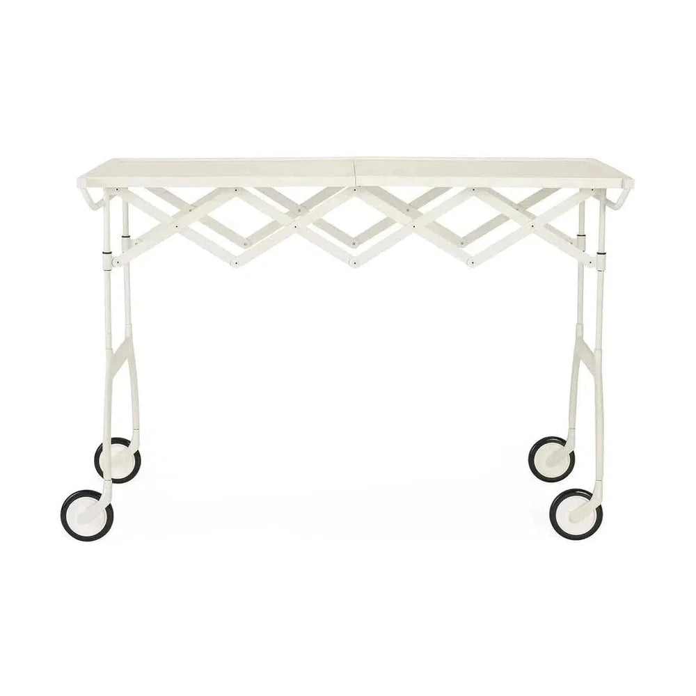 Kartell Battista Trolley, Mat White