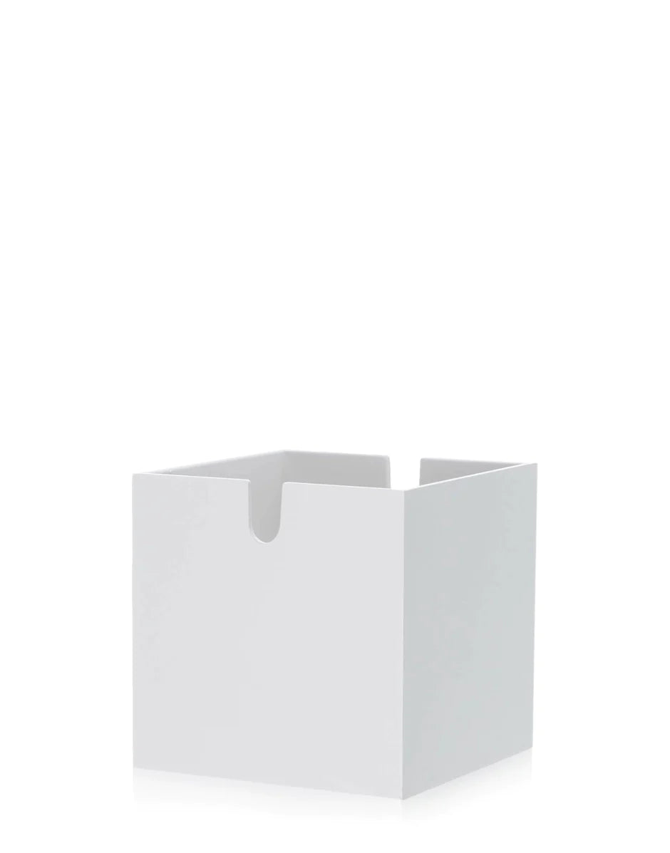 Cube Kartell Polvara pour bibliothèque, blanc