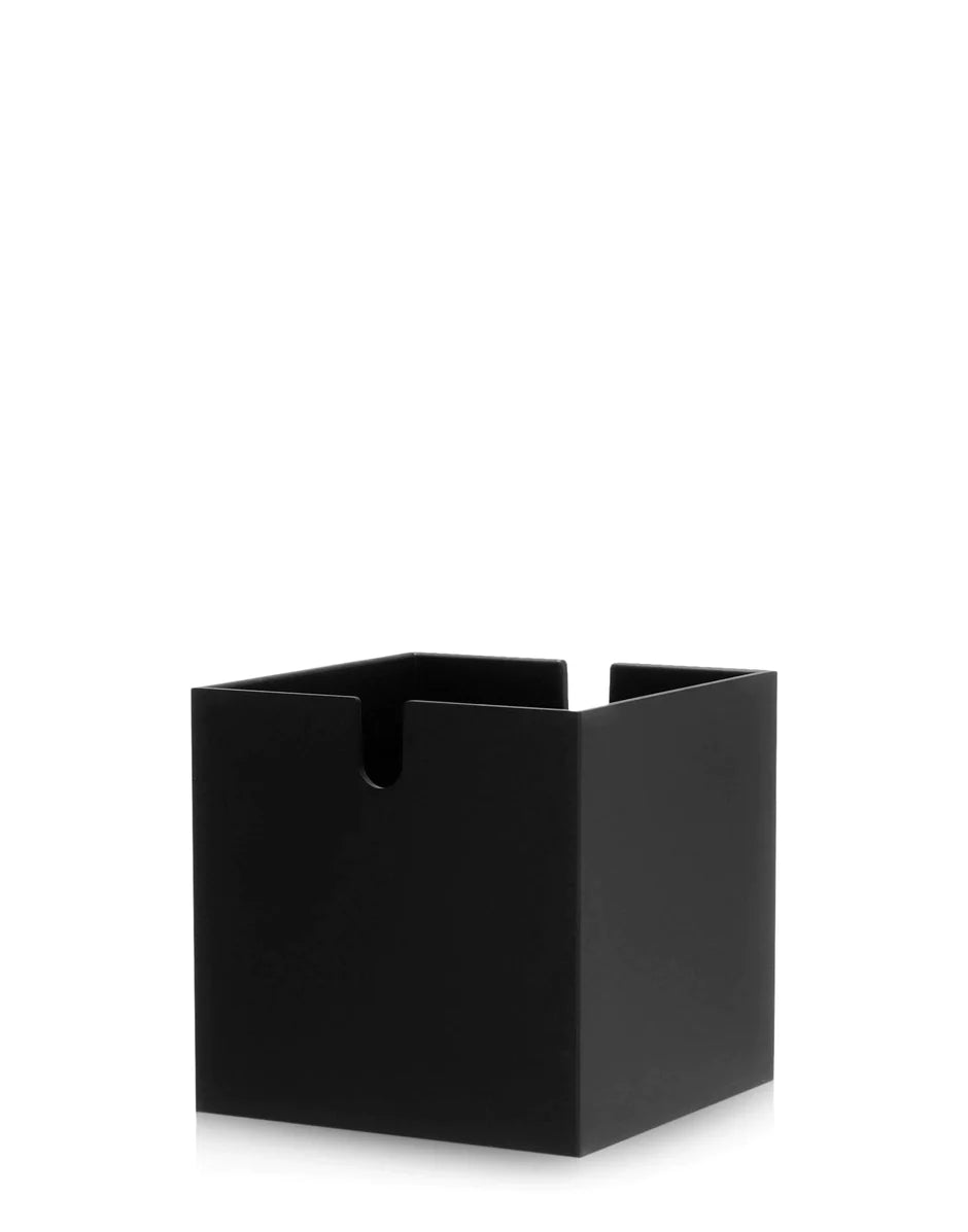 Kartell Polvara Cube für Bücherregal, schwarz