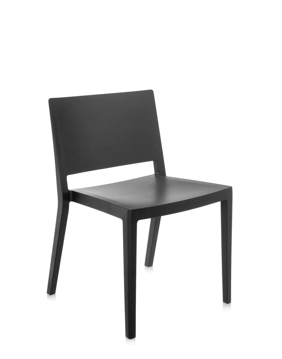 Kartell Lizz Mat Chair, Black