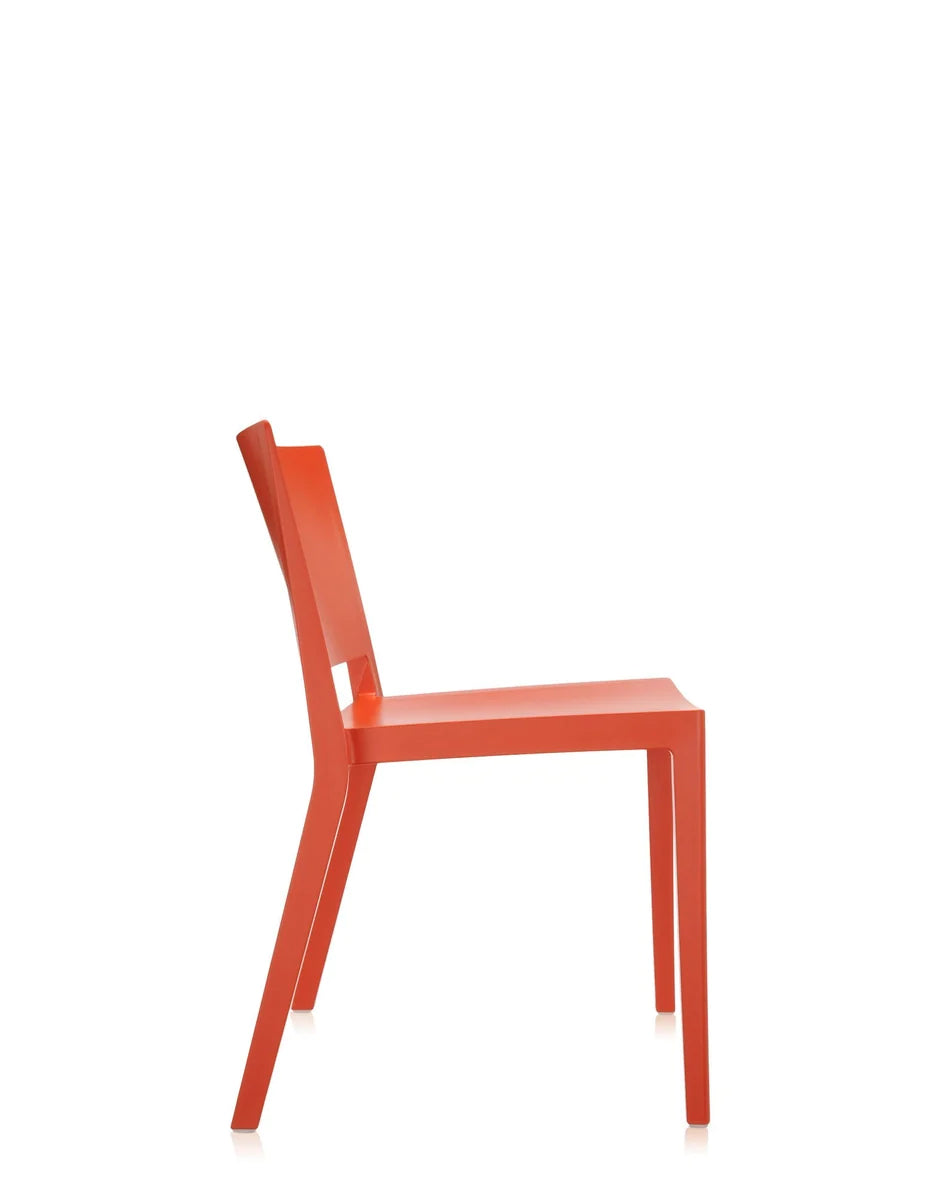 Chaise de tapis Kartell Lizz, orange