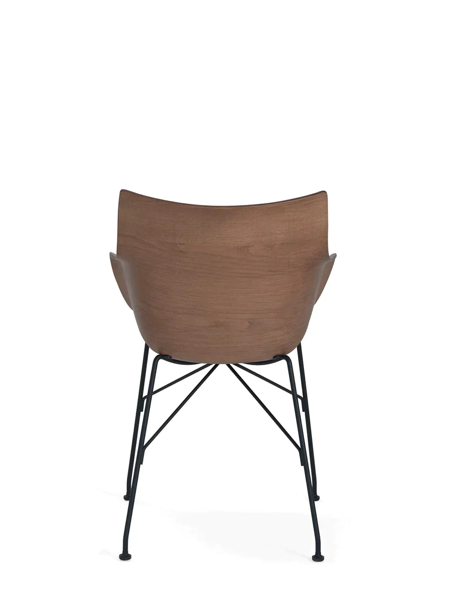 Kartell Q / Wood Armchair Slat