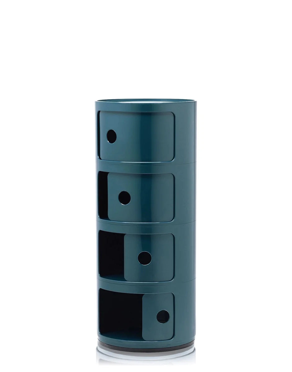 Kartell Componibili Classic Container 4 éléments, bleu