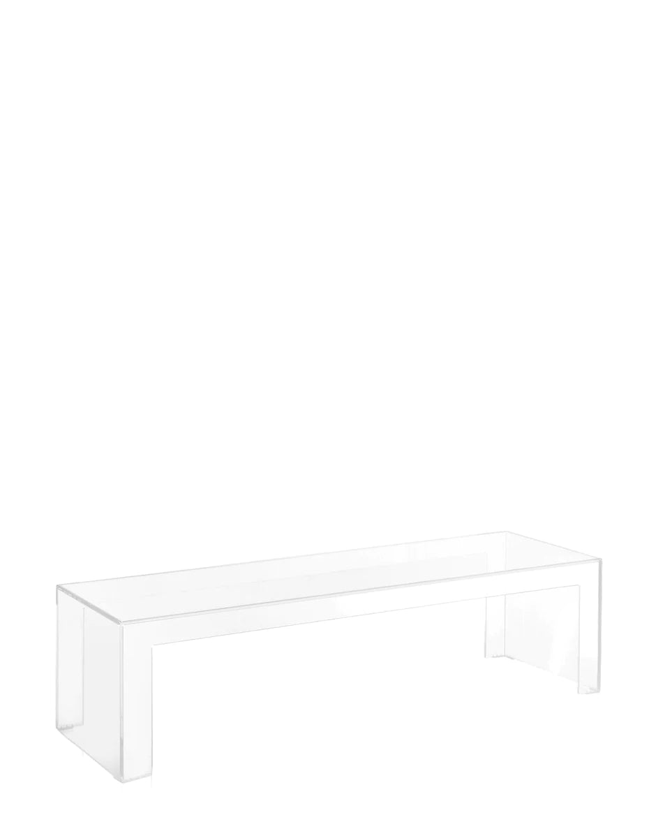 Mesa lateral invisible de Kartell, 31,5 cm