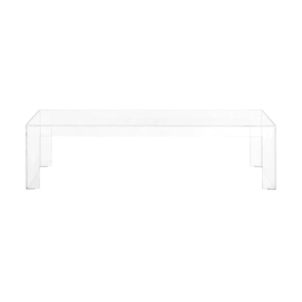 Mesa lateral invisible de Kartell, 31,5 cm