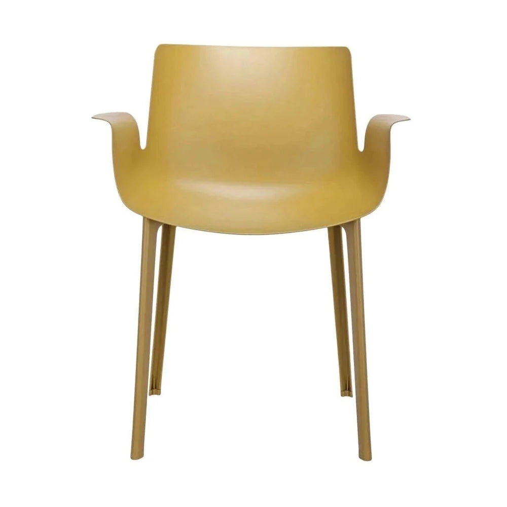 Fauteuil Kartell Piuma, moutarde