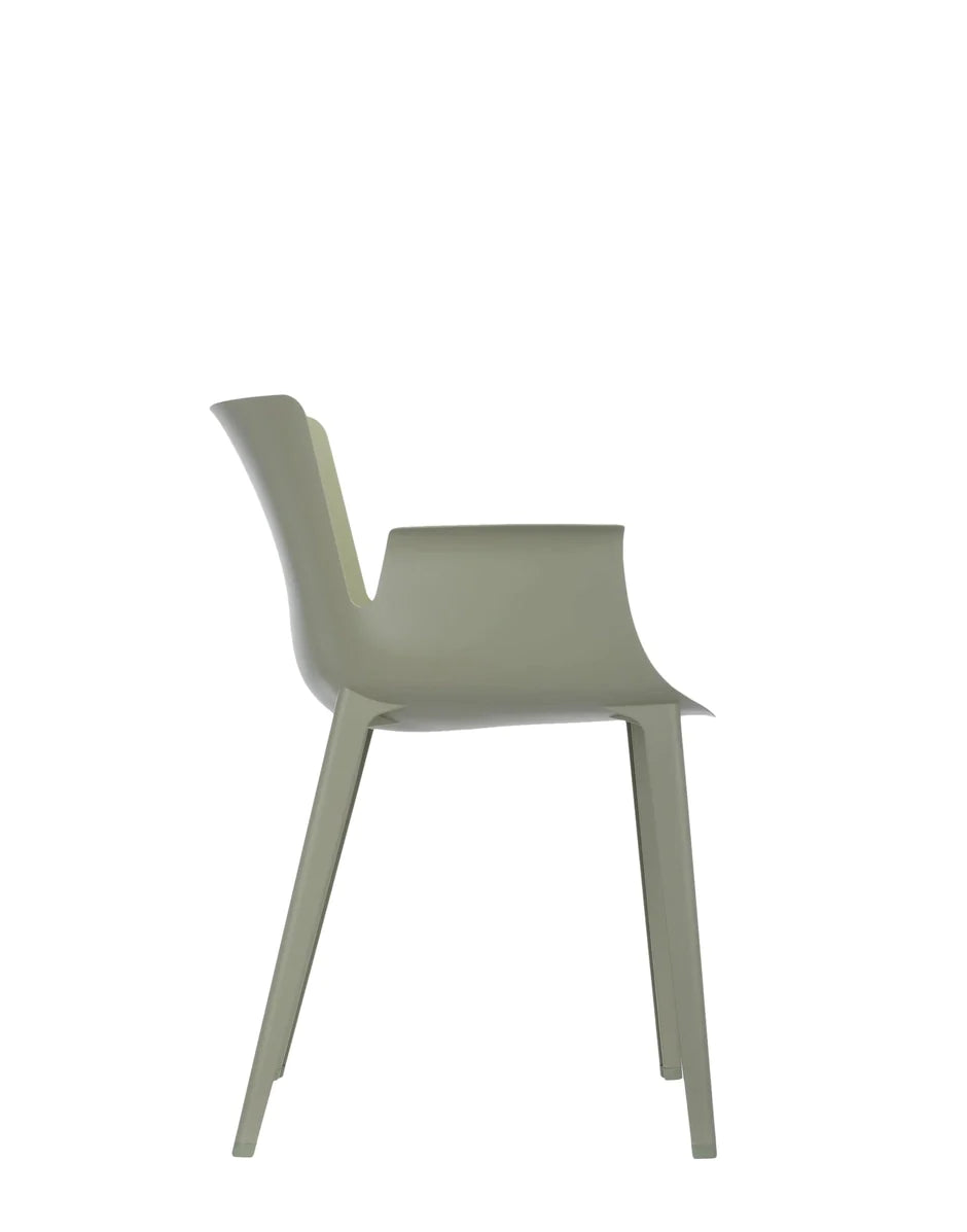 Fauteuil kartell piuma, vert sage