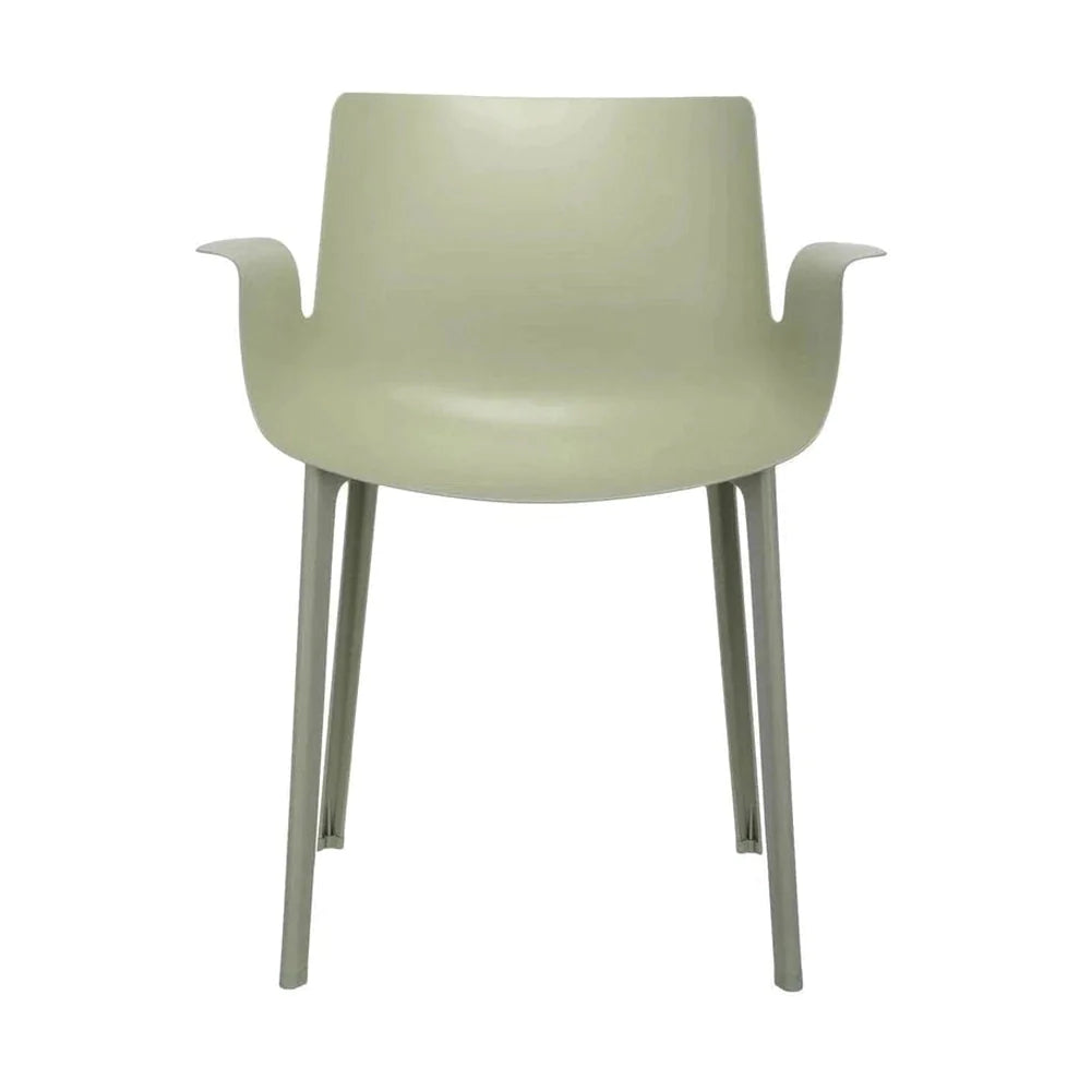 Sillón de Kartell Piusa, Sabio verde