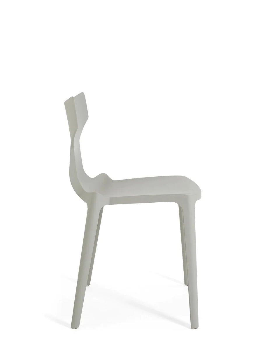 Chaise de chaise Kartell Re, gris