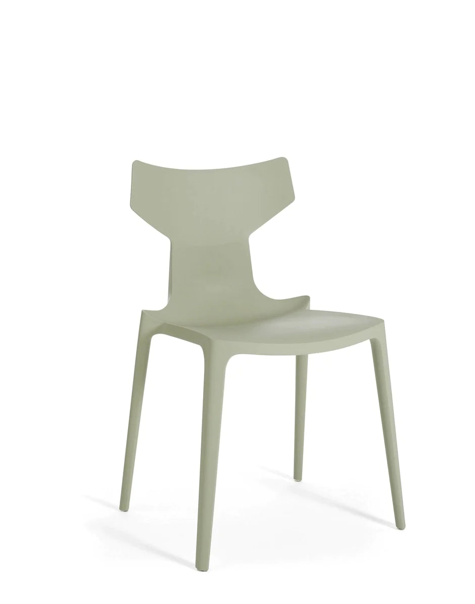 Président de la chaise Kartell Re, vert