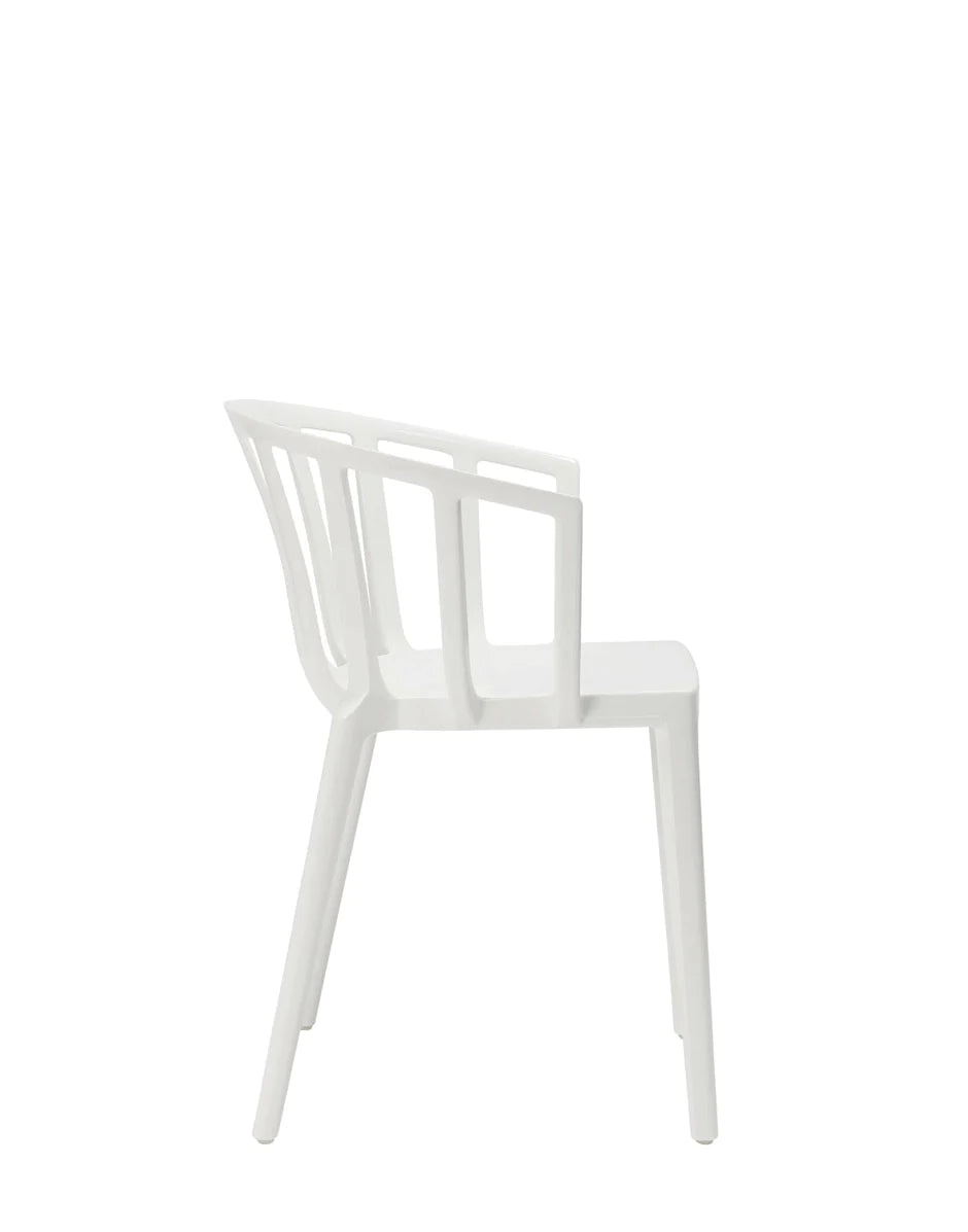 Kartell Venedig Stuhl, weiß