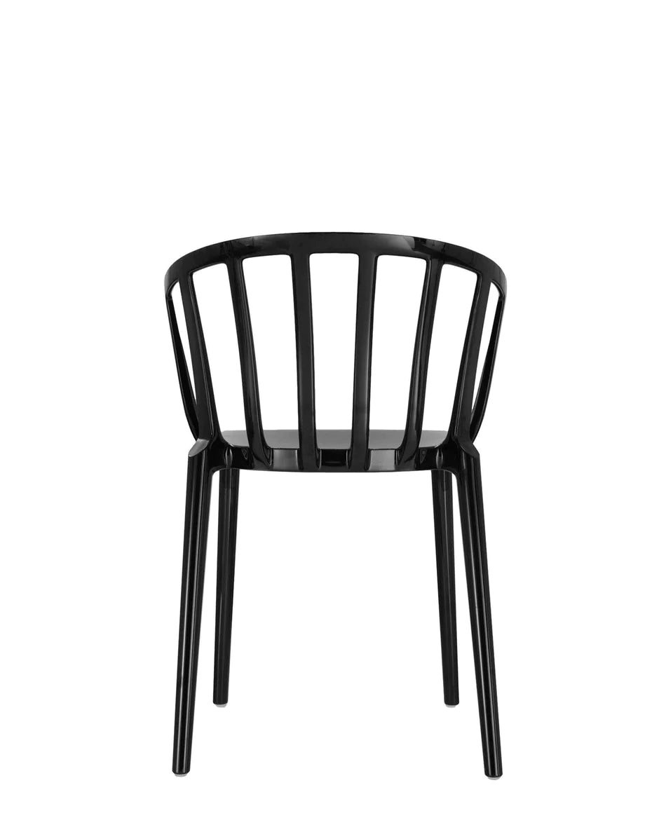 Kartell Venedig Stuhl, schwarz