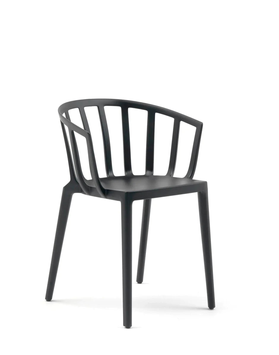 Silla de Kartell Venecia, Mat Black