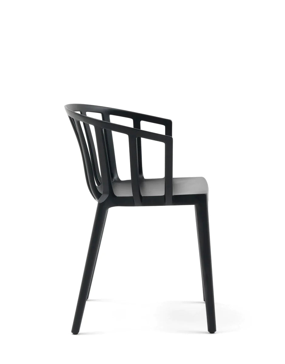 Silla de Kartell Venecia, Mat Black