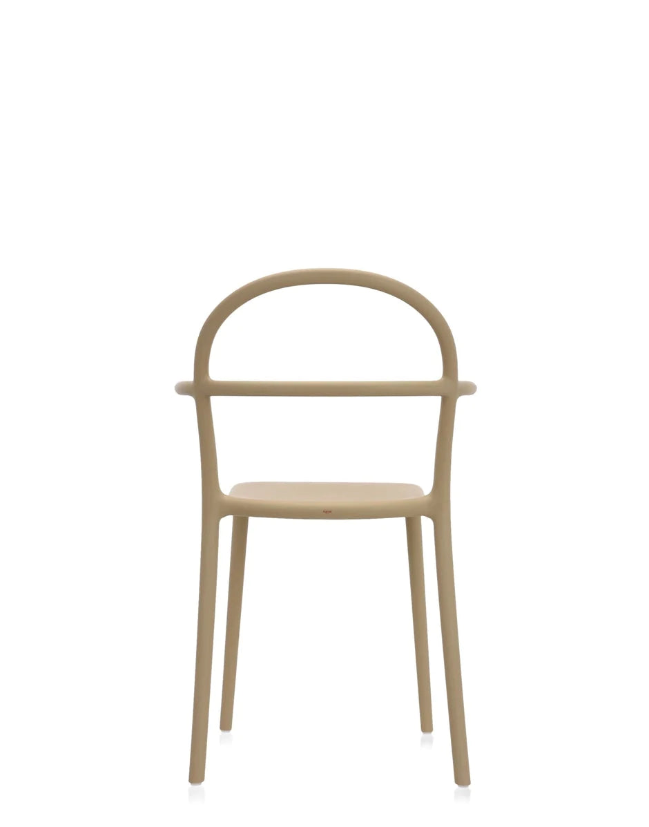 Chaise Kartell générique C, taupe